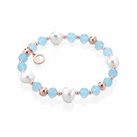 Armband Lelune Dame LELUNE GLAMOUR in Silber Perla LGBR437.2